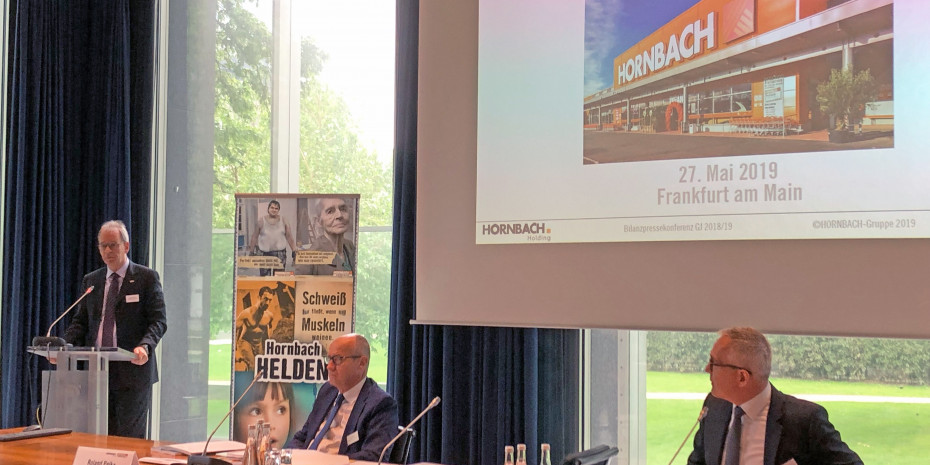 Hornbach Top-Management, Bilanzpressekonferenz
Hornbach Top-Management, Bilanzpressekonferenz
