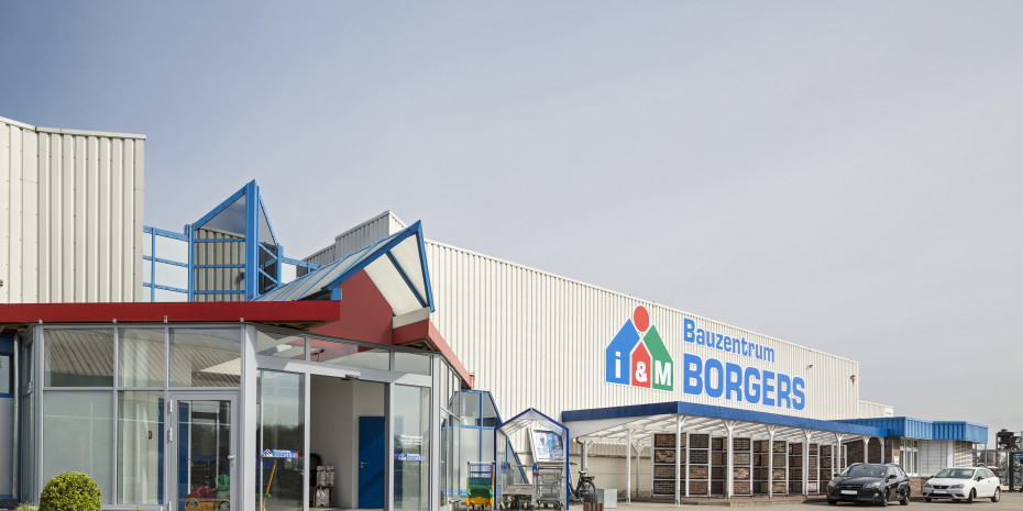 Front des umgebauten Standortes