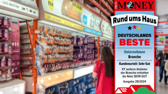 Verbraucherbewertungen: „Sehr gut“ für sieben DIY-Hersteller Verbraucherbewertungen: „Sehr gut“ für sieben DIY-Hersteller