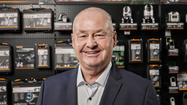 Stefan Kamps ist jetzt für Laserliner im Einsatz. Stefan Kamps ist jetzt für Laserliner im Einsatz.