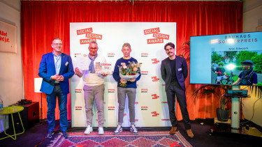 Der Bauhaus-Sonderpreis geht an Freiberger „Mini-Bikepark“
