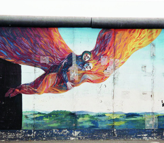 Kunst auf der Berliner Mauer