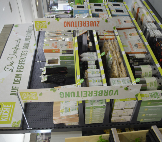 Das Frischluftküche-Modul wird bereits bei 30 Mitgliedern im Gartencenter eingesetzt. Das Frischluftküche-Modul wird bereits bei 30 Mitgliedern im Gartencenter eingesetzt.