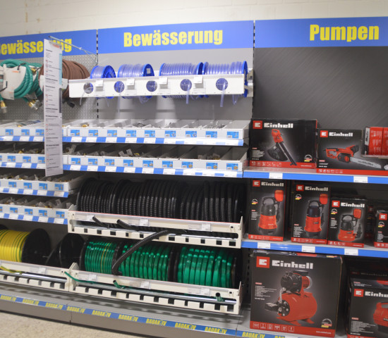 Dem Thema Bewässerung wird vergleichsweise viel Platz eingeräumt.