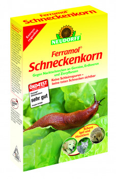 Ferramol ist laut GfK das am häufigsten verwendete Schneckenkorn in Haus und Garten, informiert Neudorff. Ferramol ist laut GfK das am häufigsten verwendete Schneckenkorn in Haus und Garten, informiert Neudorff.