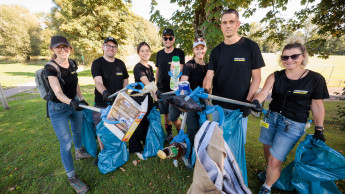 Kärcher beteiligte sich am Cleanup Day