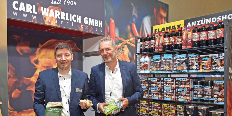 Nico Falk, International Sales Manager, und Alexander Häßler, Geschäftsführer Vertrieb und Marketing, haben auf der Spoga+Gafa die Produktpalette des Unternehmens präsentiert.&nbsp;