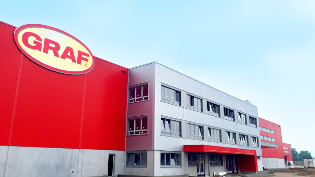 In das neue Kompetenzzentrum Rohstoffe investiert Graf rund 35 Mio. Euro. In das neue Kompetenzzentrum Rohstoffe investiert Graf rund 35 Mio. Euro.