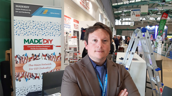 „Unsere Mitglieder sind sehr, sehr zufrieden“: Made4DIY-Geschäftsführer Luca Gaudenzi kündigt ein verstärktes Engagement des italienischen Herstellerverbands für die Messe an.&nbsp;