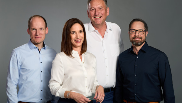 Dominik Rode (v.l.), Katharina Tillmann, Peter Stechmann, Daniel Piegsa bilden das neue Führungsteam.&nbsp;