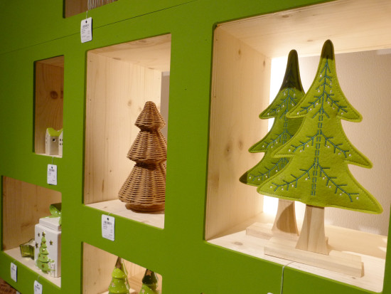 Knallig und ebenso natürlich waren die Deko-Ideen bei Boltze.