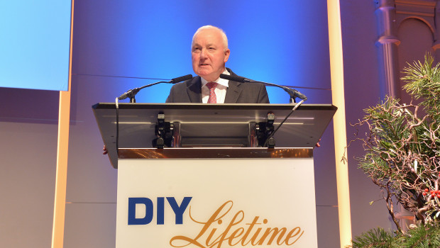 Ehrung in Köln: John Herbert wurde mit dem DIY-Lifetime-Award ausgezeichnet.