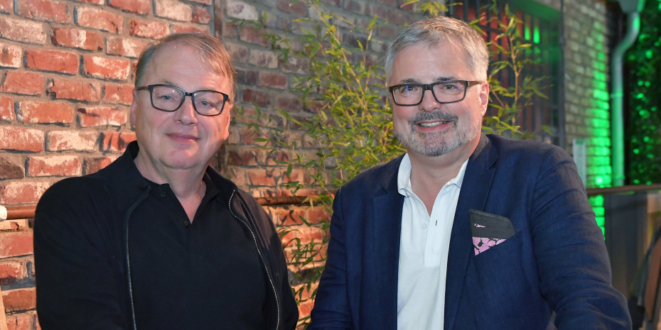 Sechs Jahre war Obi-Vorstandsmitglied&nbsp;Peter Tepaß (l.) Sprecher des&nbsp;BHB-Vorstands und hat in dieser&nbsp;Zeit eng mit Geschäftsführer Peter&nbsp;Wüst zusammengearbeitet.