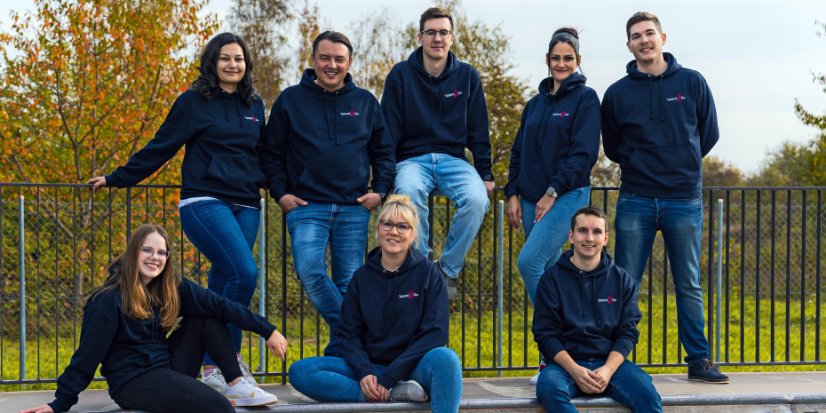 Das Team von Talent2Go besteht aktuell aus sieben Mitarbeitern und dem Geschäftsführer. &nbsp;&nbsp;