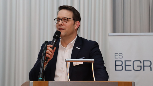 Jürgen Engels, Bereichsleiter Trockenbau und Dämmstoffe der Eurobaustoff, konnte die Mitglieder nach zweijähriger Auszeit durch die Pandemie Ende Januar wieder in Präsenz begrüßen.