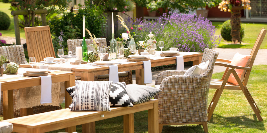 H. Gautzsch. Gartenmöbelsortiment, Siena Garden