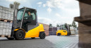 Hagebau-Logistik ersetzt Diesel-Stapler durch Elektro-Mietflotte