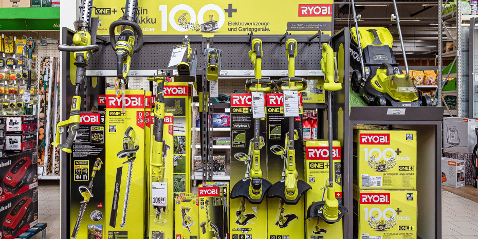 Ryobi, Gartenwerkzeuge, Elektrowerkzeuge