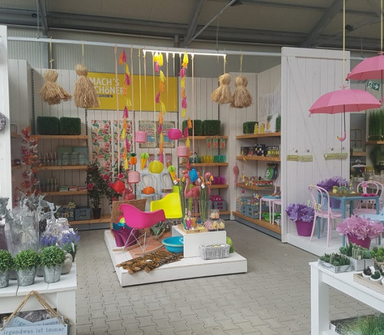 Eindrücke aus den Verkaufsräumen.