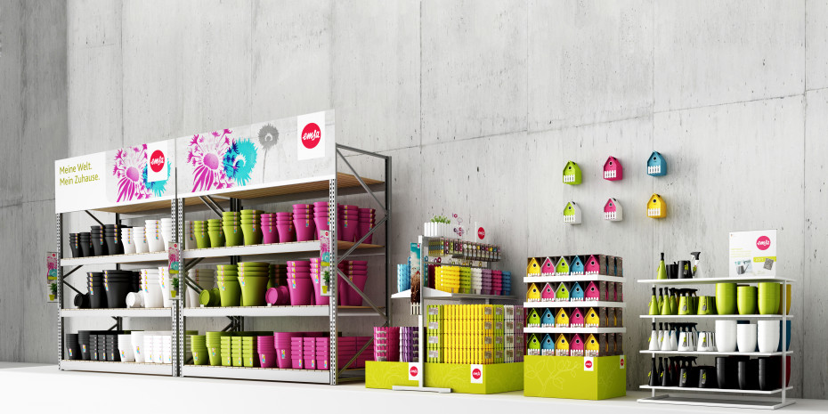 Emsa,Blumenkasten,Übertopf,