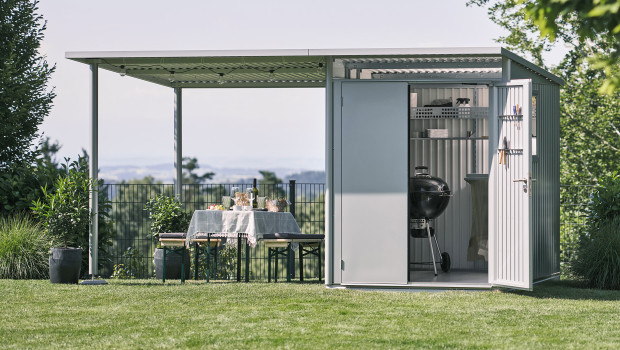 Biohort, Gartenhäuser aus Metall Biohort, Gartenhäuser aus Metall