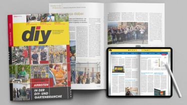 Ein Heft übers „Arbeiten in der DIY- und Gartenbranche“