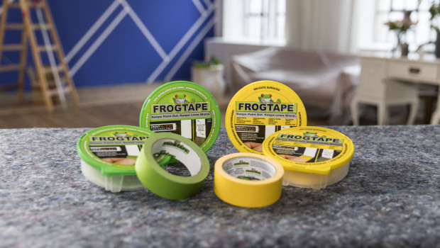 FrogTape liefert perfekte Ergebnisse mit scharfen Farbkanten.