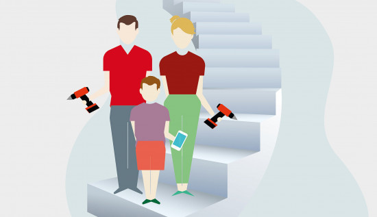 Das zweite Zukunftsbild zeigt eine steigende Beliebtheit des Heimwerkens – bei Männern und Frauen gleichermaßen.&nbsp;