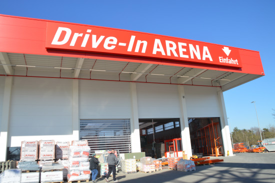 Einige weitere Eindrücke vom neuen Bauhaus-Standort in Dortmund-Aplerbeck. 