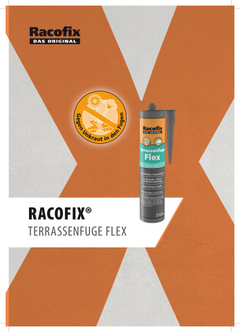 … sowie in den POS-Auftritt. Mit speziellen Werbemitteln wird etwa auf die Unkraut-vorbeugende Wirkung der Terrassenfuge hingewiesen.