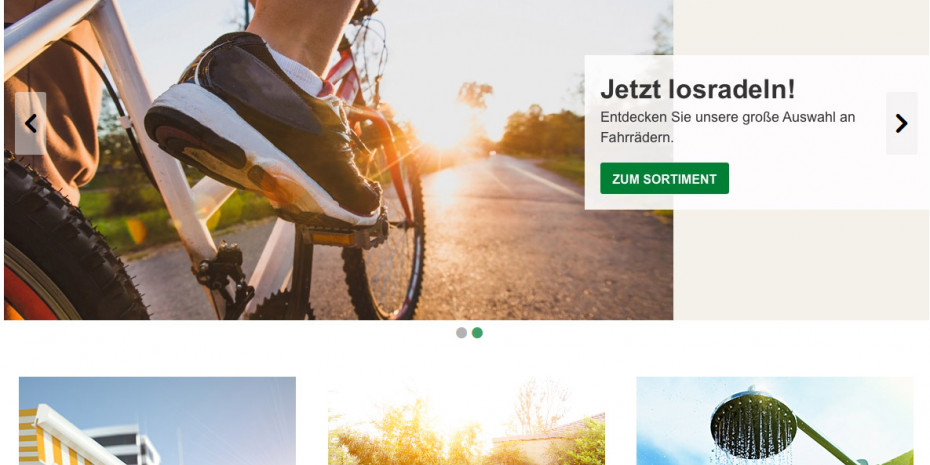 Hagebau, Online-Shop
Hagebau, Online-Shop