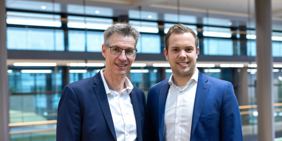 Jörg Brunner (links) und Marc Schenke sind überzeugt, mit dem Relaunch den Nerv der Baumarktkunden getroffen zu haben. &nbsp;&nbsp;