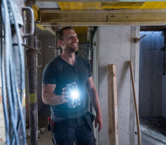 Brennenstuhl, Akku-LED-Arbeitsleuchte Rufus