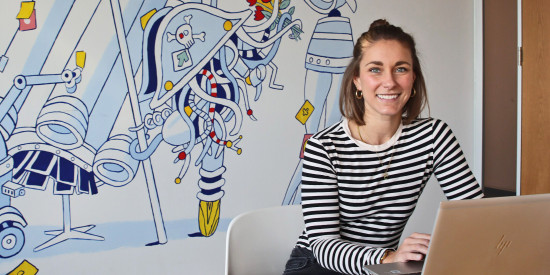 Luise Dalhoff ist als Category Leaderin für das gesamte DIY-Geschäft von Galaxus verantwortlich.