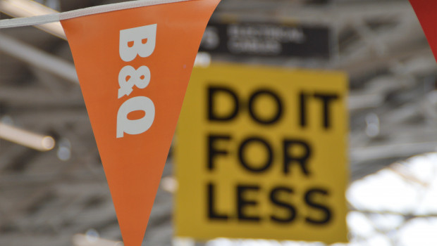 Die B&Q-Märkte in Großbritannien und Irland haben 3,390 Mrd. GBP umgesetzt und damit 2,8 Prozent weniger als im Vorjahr.