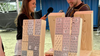 Fischer mit Stand auf dem Macher-Festival Fischer mit Stand auf dem Macher-Festival