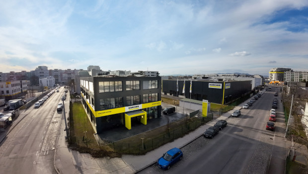 Das neue Headquarter von Kärcher Österreich in Wien war schon nach sechs Monaten Bauzeit bezugsbereit. Das neue Headquarter von Kärcher Österreich in Wien war schon nach sechs Monaten Bauzeit bezugsbereit.
