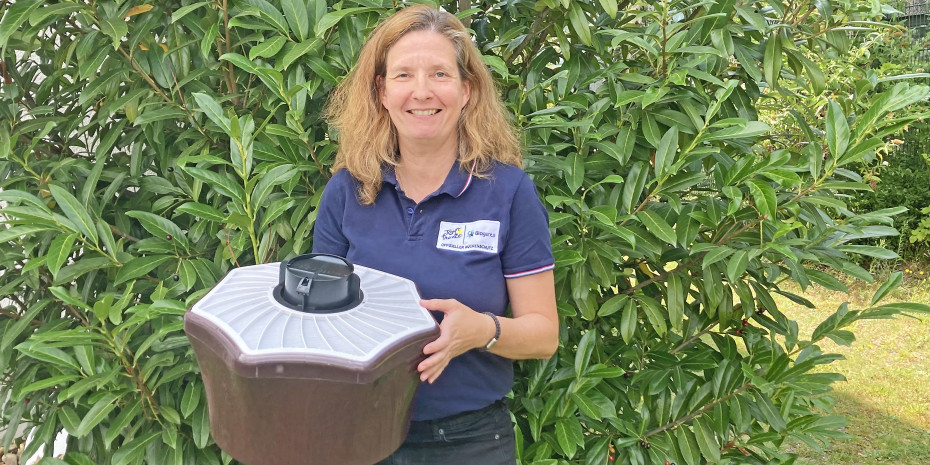 Biogents-Mückenfallen können Stiche&nbsp;nachweislich reduzieren, betont Michaela Schmitten-Pittá, Cluster Head SBM Life Science DACH.