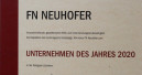 Auszeichnung für FN Neuhofer würdigt Investitionen
