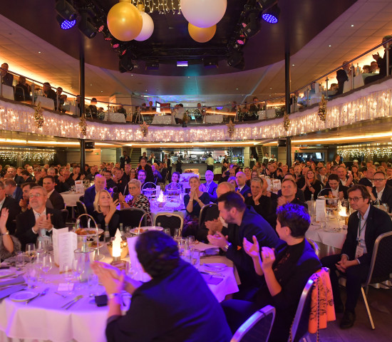 Der Gala-Abend des BHB-Kongresses fand an Bord der MS Rheinenergie statt.