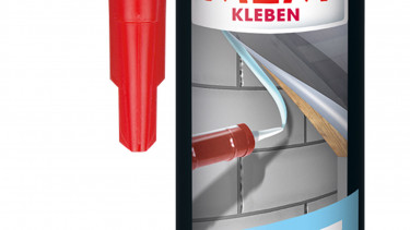 Zur Verklebung von Baufolien