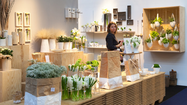 Living ist neben Giving und Dining eines der drei großen Messesegmente der Ambiente.
