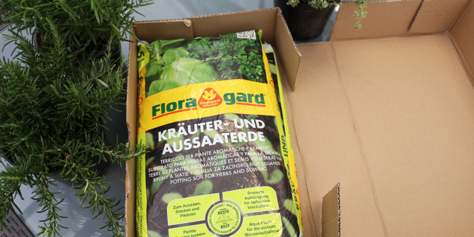 Floragard, Versand Erde