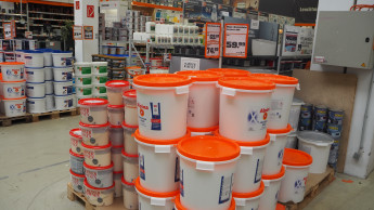 Abschwung bei Farben und Lacken in Österreich hält an