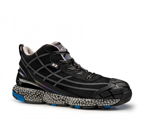 Die neuen Sicherheitsschuhe von SIR sind mit der Dämpfungstechnologie Responder ausgestattet.&nbsp;