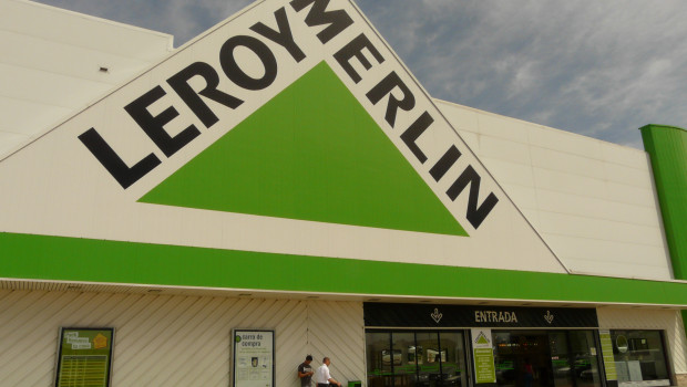Leroy Merlin hat die mit Abstand größte Verkaufsfläche in Spanien.