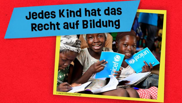 Mit dem Geld sollen Bildungsprojekte in Krisengebieten in Afrika unterstützt werden.&nbsp;