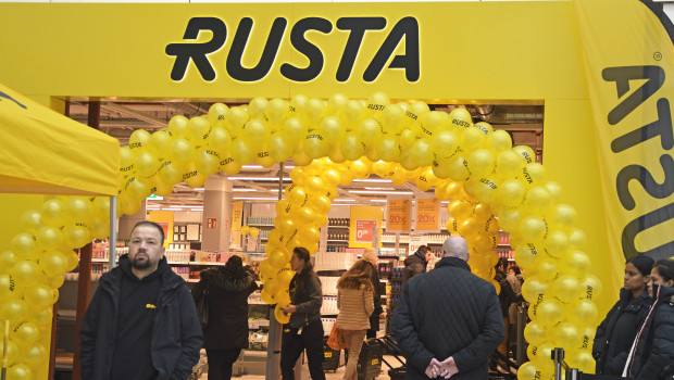 Rusta expandiert. Das Bild stammt von einer Store-Eröffnung in Essen.