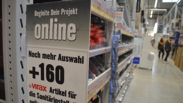 Der stationäre Handel im Bereich DIY und Garten hat einen Anteil von 43,2 Prozent am gesamten Branchenumsatz.