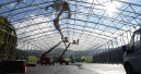 Neue Lagerhalle bei Neuhofer Holz